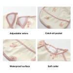 婴儿围兜生产厂家 - 现货0-24个月易清洁圆形