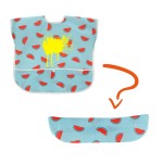 婴儿喂养围兜生产厂家 - 新款硅胶防水
