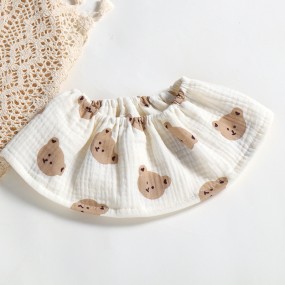 婴儿三角巾围兜生产厂家 - 热销可洗定制Logo