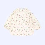 婴儿围兜厂家 - 定制颜色PU聚酯长袖