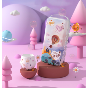 婴儿拉拉裤供应商-益盈超薄干爽透气精灵设计男女宝