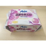 卫生巾工厂-高品质棉柔夜用330mm超吸护翼