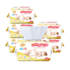 清洁湿巾工厂-可定制日常用柔软棉干湿两用