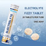 Wellbody OEM/ODM Private Label Factory Supply Halal Natural Organic Hydro Electrolyte Vitamin Effervescent Tablets
