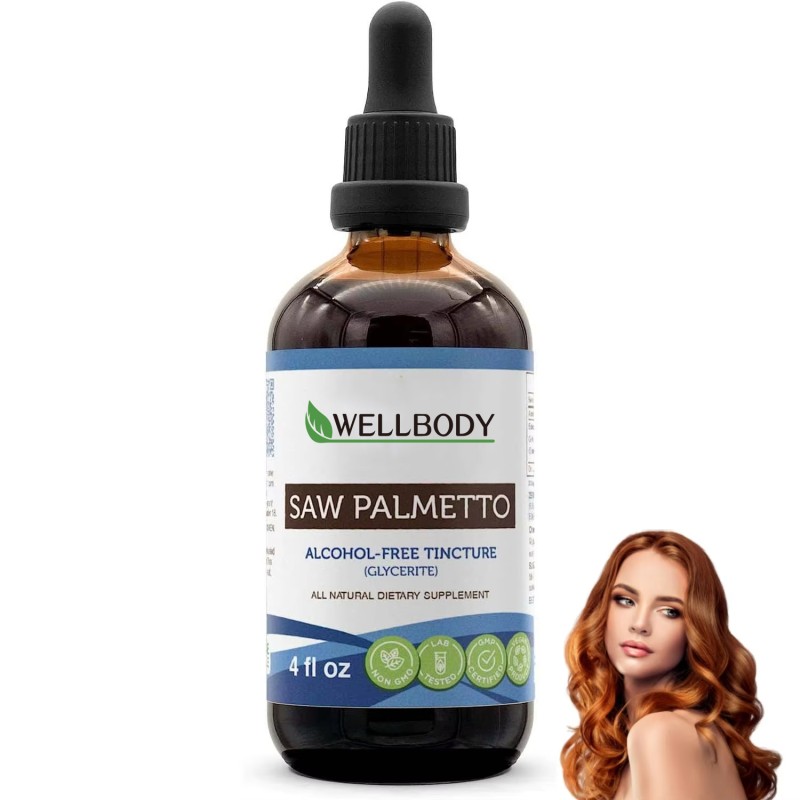WELLBODY OEM/ODM  Private Label Wholesale Price Saw Palmetto Extract for Hair Health Saw Palmetto Oil Saw Palmetto Liquid