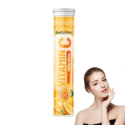 WELLBODY OEM/ODM Multivitamins Vitamin C Effervescent Tablets Immune Organic Orange Multivitamin Effervescent Tablets