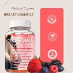 Wellbody Factory Supply Natural Health Products OEM/ODM Private Label 60 Breast Enhancement Shaped Size Gummies Beauty Product