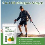 WELLBODY OEM/ODM Food Supplement Oil of Oregano Softgels With Black Seed Oil Oregano Oil Capsules Immune Booster