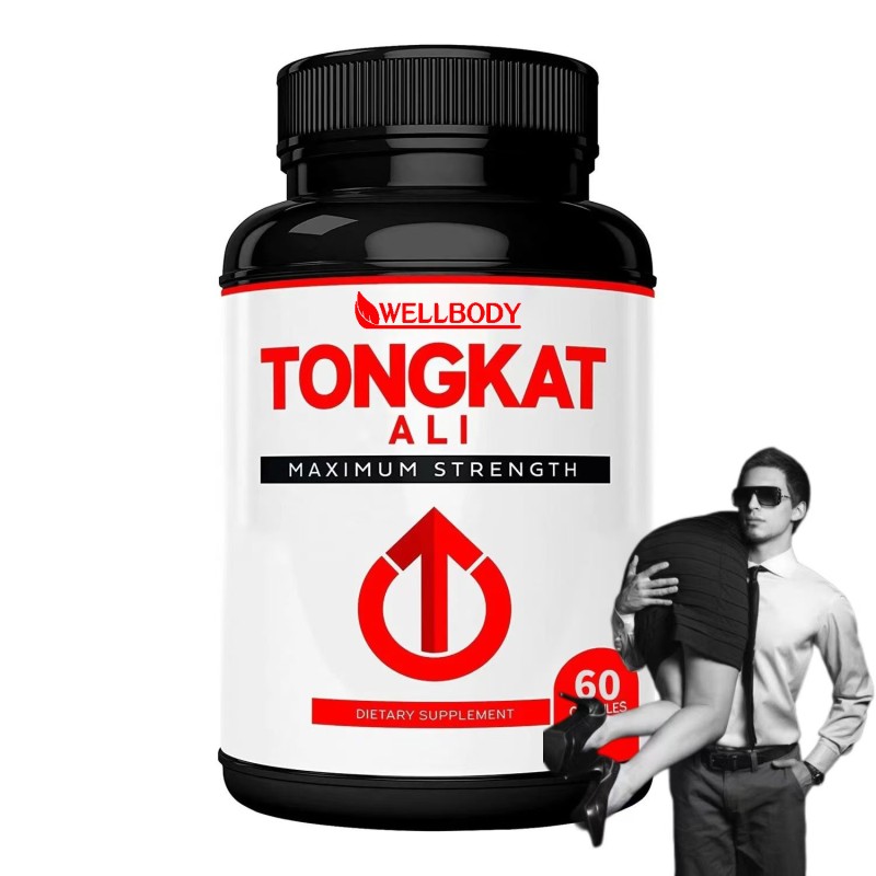 WELLBODY 60 Pcs 1200 MG Tongkat Ali Capsules OEM/ODM Private Label Factory Supply Support Sexual Life for Men & Women for Adults