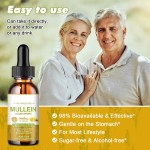 WELLBODY Private Label Mullein Leaf Extract Supplement Wholesale Price Liquid Drop for Adult Lungs Cleansing Safe Pregnant Women