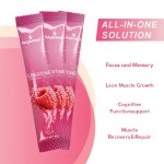 AegleWell OEM Creatine Monohydrate Jelly Stick Single Serve Packets Supports Muscle Strength for Adults