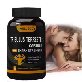 WELLBODY Private Label Factory Supply Pure High Quality Tribulus Terrestris Capsules for Man Woman Test Boost Max Capsule