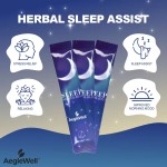 AegleWell OEM Melatonin Jelly Natural Sleep Aid Drug-Free Vegan Melatonin Gummy Supplement Sleeping Pills Substitute Jelly