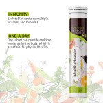 WELLBODY OEM/ODM Natural Vitamin c 1000mg Multivitamin Effervescent Tablets Multiflavoured Vitamin C Tablets