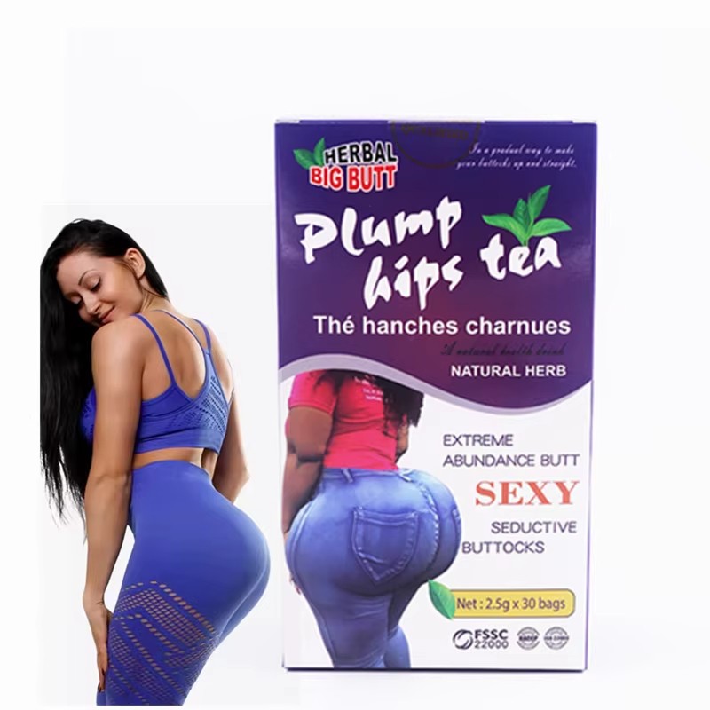 WELLBODY OEM/ODM Private Label Factory Supply Natural Vegan Products Hip&big Butt Tea Made with Natural Herbal Plump Hips Tea