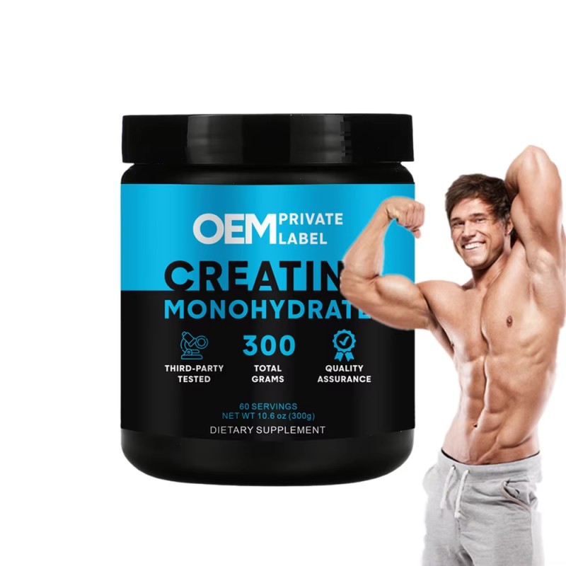 WELLBODY OEM/OBM Wight Los 1kg Muscle Monohydrate 1kg Creatine Wholesale Own Label Gym Creatine Powder Supplement