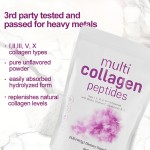 WELLBODY Private Label Hydrolyzed Protein Multi Collagen Peptides Powder with Hyaluronic Acid Biotin & Vitamin C Powder