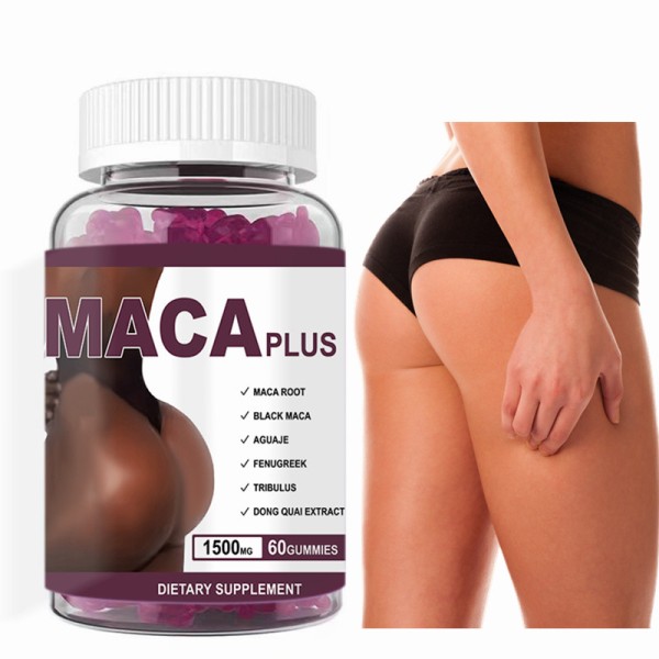 Wellbody Maca Plus  Butt and Hips Enhancement Products Maca Root Gummies