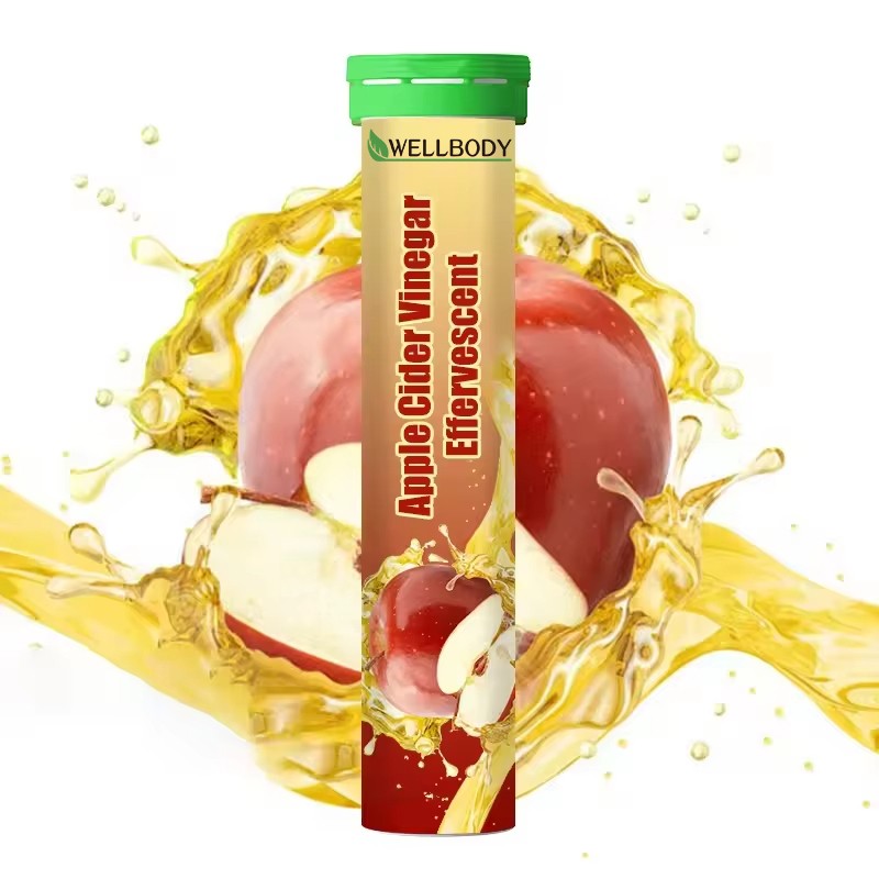 OEM Vitamin Mineralsd Apple Cider VInegar Effervescent Tablets for Weight Management