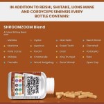 WELLBODY OEM/ODM Private Label Factory Supply Lions Mane Mushroom Capsules 20 in 1 Mushroom Capsules Support Body Health