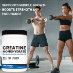 WELLBODY 500g Creatine Monohydrate Powder 200 Mesh Pure Creatine OEM Factory Private Labels for Adults Not for Pregnant Women