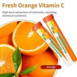 WELLBODY OEM/ODM Multivitamins Vitamin C Effervescent Tablets Immune Organic Orange Multivitamin Effervescent Tablets