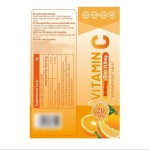 WELLBODY OEM/ODM Hot Sale Vitamin C Effervescent Tablets Plant Based Daily Vitamin Supplement for Beauty and Energy