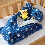 婴儿躺椅生产厂家 - 新款5件有机棉折叠