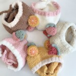 婴儿冬帽厂家 - 新款批发可爱羊绒护耳