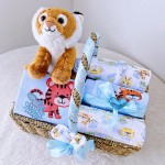 婴儿服装套装生产厂家 - 2024新款老虎动漫针织