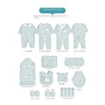 婴儿礼盒套装生产厂家 - 2025新款16件纯棉服装