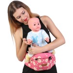 婴儿背带生产厂家 - 新款热销花卉印花腰凳