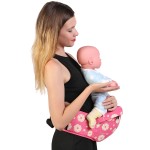 婴儿背带生产厂家 - 新款热销花卉印花腰凳