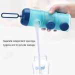 婴儿奶粉盒生产厂家 - 新款600ml3层便携密封