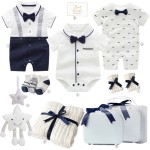 婴儿服装套装生产厂家 - 男女通用中性新生儿棉短裤