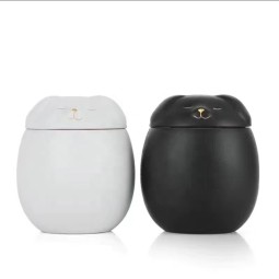 宠物骨灰盒生产厂家 - 陶瓷爪形棺材纪念