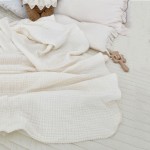 纱巾毯生产厂家 - 100%有机绉纱棉超柔软