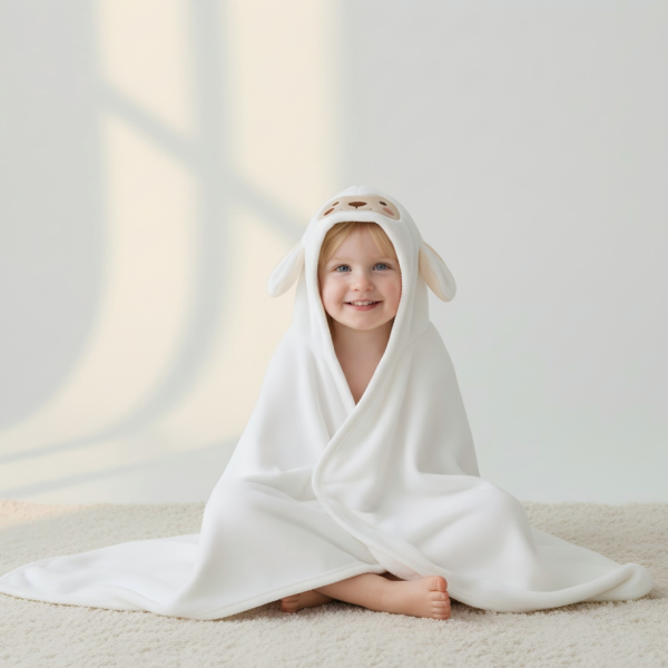 Bath Towel Manufacturer - Cute Leopard Baby Bath