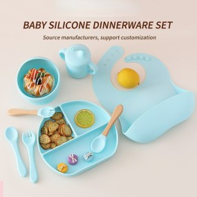 Baby Feeding Set Manufacturer - 4PCS Silicone Baby