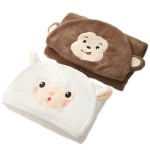 Bath Towel Manufacturer - Cute Leopard Baby Bath