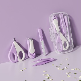 指甲剪套装生产厂家-专用防夹安全新生儿