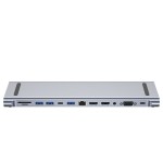 USB C集线器厂家 - 高品质12合1扩展坞