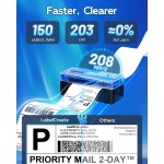 标签打印机生产厂家 - Phomemo 2410 BT无线4x6