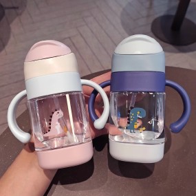 Baby Water Bottle Manufacturer - Silicone 300ml Refrigerator Usage