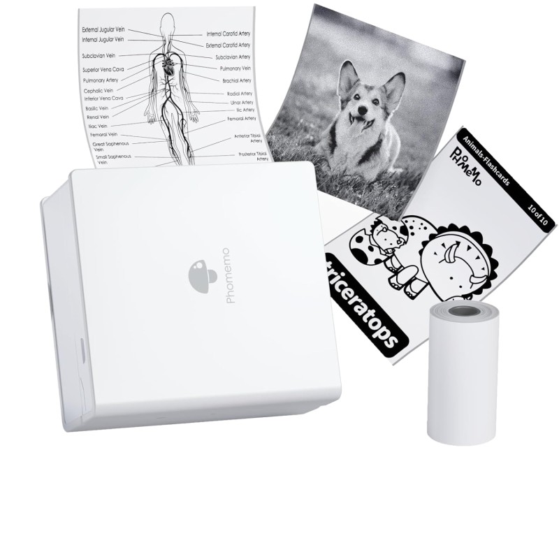 迷你打印机厂家 - Phomemo M02热敏无墨贴纸