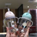 Baby Feeding Cup Factory - Cartoon Outdoor 250ml-350ml Straw