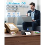 标签打印机生产厂家 - Phomemo 2410 BT无线4x6