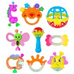 Teether Rattles Factory - Custom Newborn Animal Hanging Plastic