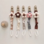 Baby Pacifier Rope Factory - OEM Flower Paci Clip Teething Gum