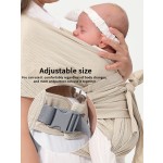 Adjustable Baby Carrier Factory - OEM Soft Breathable Wrap Sling